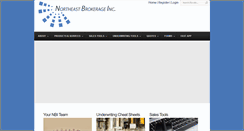 Desktop Screenshot of northeastbrokerage.com